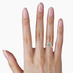 серебряное кольцо с драгоценными камнями 57200187